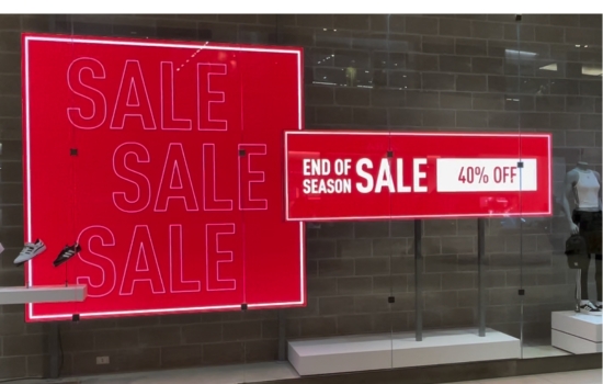 LED Screen Retail Shop Adidas